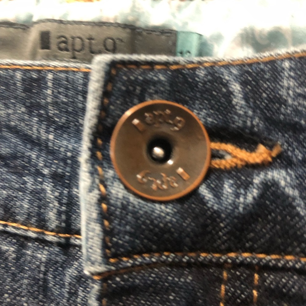 APT 9 Denim Jeans Woman’s Size 12 - Picture 2 of 10